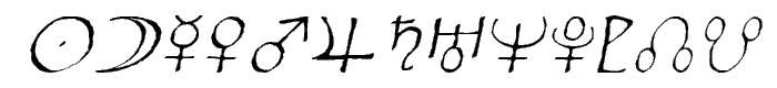 Widget Italic font